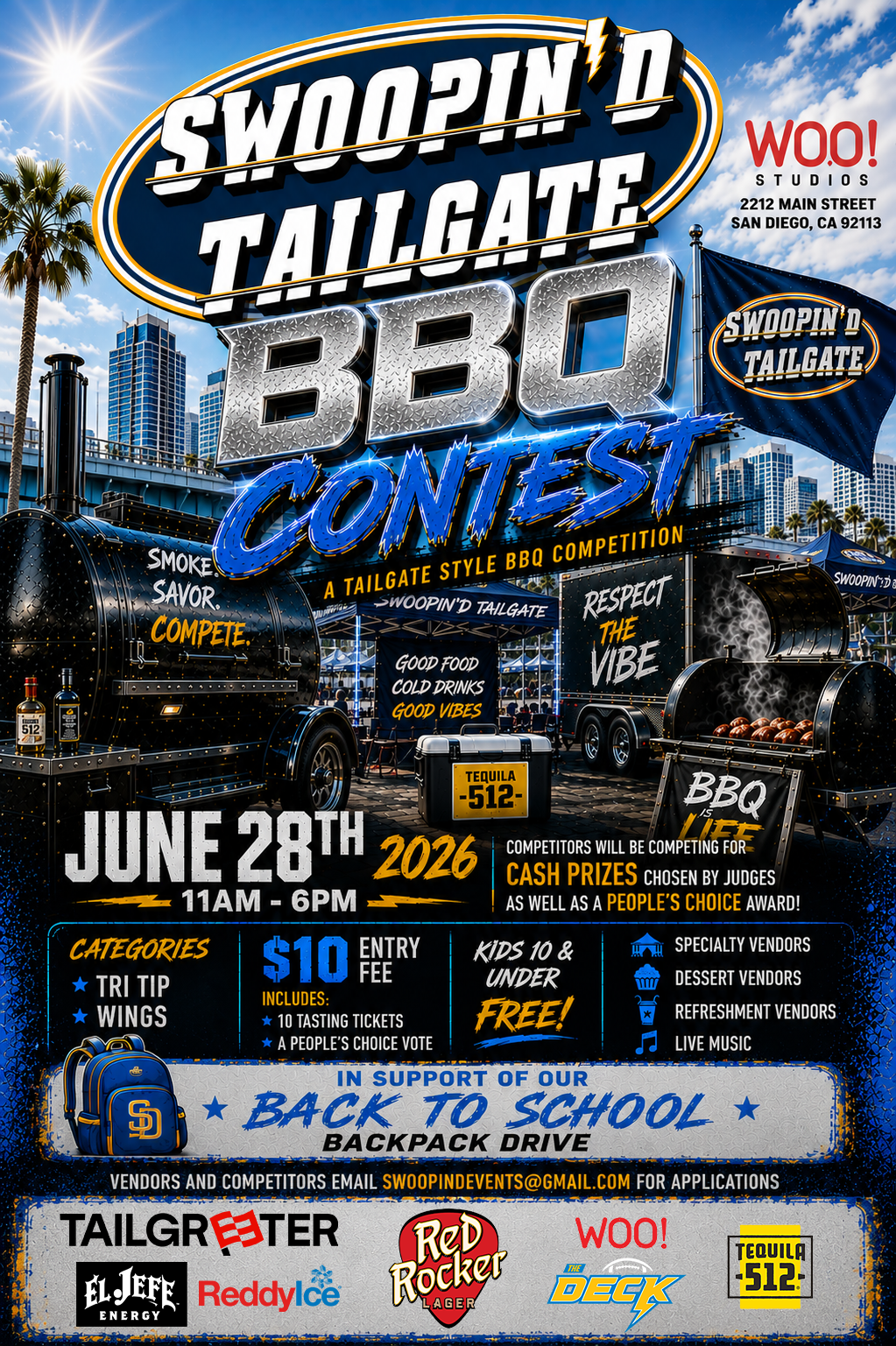 bbq contest flyer